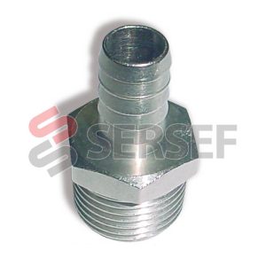 PORTAGOMA PARA AEROGRAFO TIPO RA EN INOXIDABLE 12X1/2 TIPO 3040