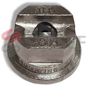 BOQUILLA FIJA 65G ABANICO=400 MM. FORO=0.91 MM.6502TC