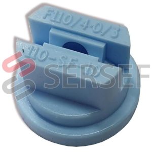 BOQUILLA TEEJET COLOR CELESTE FORO=2.0 MM PARA HUMECTADOR LB