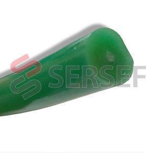 BANDA REDONDA VERDE DIAMETRO 12 MM. 80 SHORE MARCA SERSEF