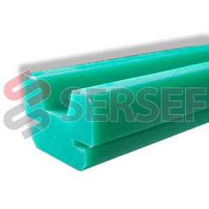 PERFIL EN POLIZENE GUIADO SIN CANALINA PARA BANDA B VC-08 L=3000