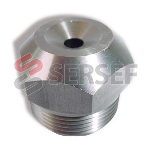 CABEZA INOXIDABLE HEXAGONAL TIPO R1 PARA BOQUILLA SACMI