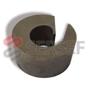 CARACOL SENCILLO EN ACERO SINTERIZADO ESPESOR 12 MM.