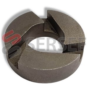 CARACOL DE 3 VIAS EN WIDIAM ESPESOR 10 MM.