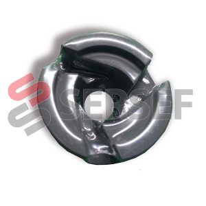 CARACOL DE 3 VIAS EN CARBURO DE TUNGSTENO ASIENTO DE 13.6 H=10 MM.