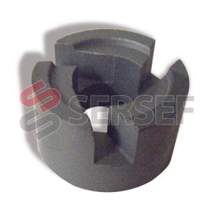 CARACOL A 3 VIAS EN WIDIAM SEDE=19 MM. H=15 MM. AGUJERO DE 12 MM. PARA P4