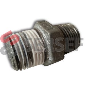 NIPLE MACHO-MACHO DE 1/2"