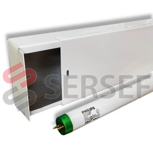 LAMPARA TIPO CANAL DE 2 X 32 W 115V     COMPLETA