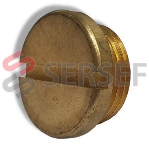 TAPON PARA TUBO INOXIDABLE STANDARD ROSCA 1/2".