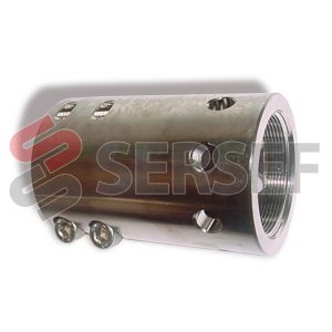 MANDRINO ANODIZADO ROSCA 49 PARA MOTOR HUECO MC