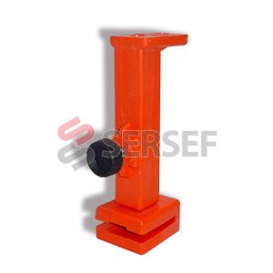 ZAMPINA CUADRA REGULABLE EN 2 PIEZAS +  MANIVELA 10 X 20 MARCA FM