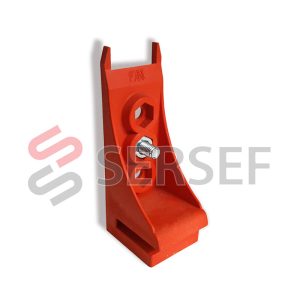 SOPORTE PARA ASTINA Y PARAMANOS CON INSERTO COD. 020001010 MARCA FM