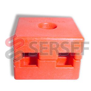 BLOQUETTO PARA ASTINA CLARO 10 MM. COD. 020003001/A MARCA FM