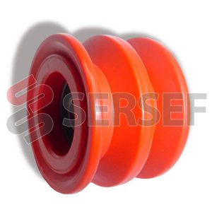 POLEA PLASTICA LOCA AA-50 CON BALERO FORO=10 MM. MARCA FM