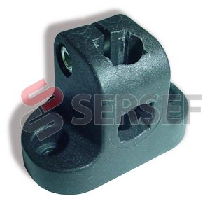 SOPORTE DE BASE CON AGUJERO DE 12 MM.   MARCA FM