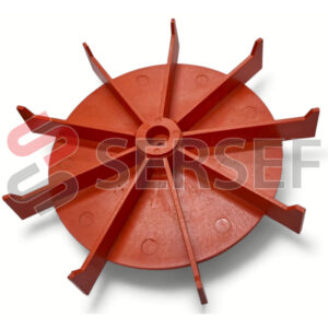 VENTOLA PARA VENTILADOR CENTRIFUGO CON MOTOR DE 0.5 HP FLECHA=14 MM. MARCA FM