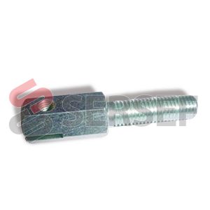 MORSETO HEXAGONAL FRESADO  PARA SOPORTE REGLETA EN ACERO