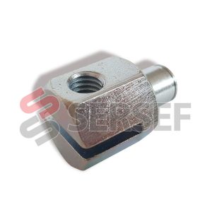 MORSETO HEXAGONAL GALVANIZADO PARA POLEA CURVA