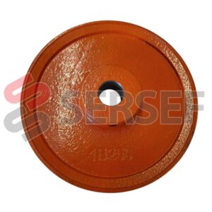 POLEA A DISCO FIJA B-250 FORO= 30 MM. CON EL MAMELON REBAJADO