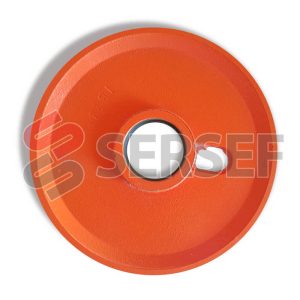 POLEA A DISCO LOCA B-240 MM. FORO=62 MM.
