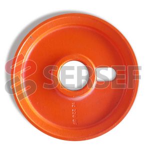 POLEA A DISCO LOCA C-220 AGUJERO 62 MM.