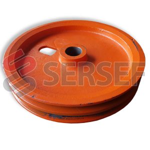 POLEA A DISCO DOBLE BB-240 FIJA FORO= 30MM.