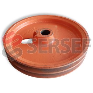 POLEA A DISCO DOBLE FIJA BB-250 MM. FORO=30 MM.
