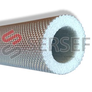 TUBO PARA RECUBRIR RODILLO DE 34 X 46 ESPESOR 6 MM. RECUBIERTO EN FILM ANTIGRAFITO