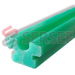 GUIA EN POLIZENE PARA BANDA DE 8 MM. L=1240 MM. PARA MAQUINA ROTOCOLOR DE SYSTEM