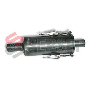 FILTRO EN ACERO INOXIDABLE DIAMETRO 76 A 1 SALIDA DE 1".