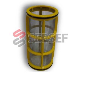 CARTUCHO FILTRO DIAM. 70X148 80 MESH COLLOR AMARILLO (EX GRIS)