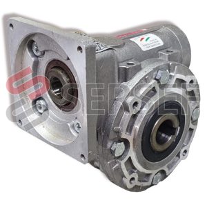 REDUCTOR RMU 40 P I=1:28 Q80/12.7 AS 2181025191 BRIDA CUADRADA DE 80 X 80 FORO=19 MM MARCA STM