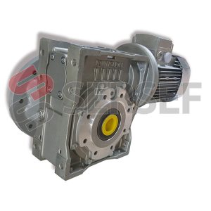 MOTOREDUCTOR W110 UF I=1:56 PAM=200/24 CON MOTOR BE 90LA4 B5 IE2 EUROVOLTAJE MARCA BONFIGLIOLI