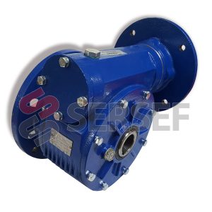 REDUCTOR MRV-50 F1 I=1:100 PAM=200/19 FORO=38 MM. MARCA GHIRRI CESARE SIN ACEITE
