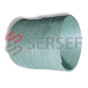 RESORTE PARA RODILLO CERAMICO DIAM. 45 MM. L=50 MM. C/ALAMBRE CUADRADO DE 1.5 MM