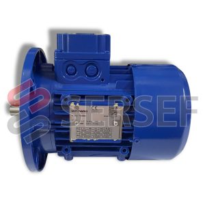 MOTOR TH 80B4 IMB5 KW=0.75/0.90 RPM=1710 V=230/400-278/440 HZ=50/60 IE2 CON PROTECCIÓN CONTRA ÁCIDO EPOX GOFFRATO FONDO Y TERMINADO EPÓXICO RAL 7030 IP67 MARCA MOTOVARIO