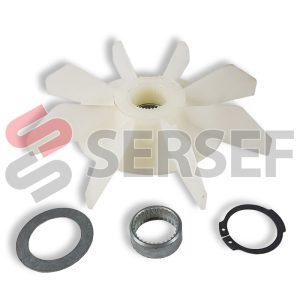 VENTILADOR CON ACCESORIOS POS. 11 Y 12 PARA MOTOR TAMAÑO 112