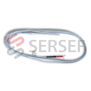 TERMOPAR PT100 CLASE B 6X100MM. INOX316 CON CABLE DE LONGITUD TOTAL 3 MTS.