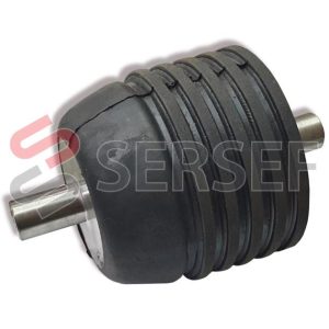 RODILLO ESTRIADO 8C010 POS. 9 P/MAQUINA LIMPIADORA DE RODILLOS MOD. 4 CL DUERRE