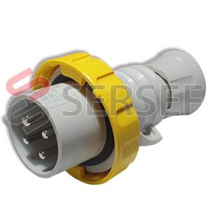 SPINA AMARILLA MARCA GEWISS MODELO GW60024 16A 3P+T 4H IP67