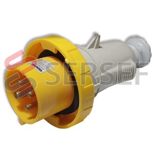 SPINA AMARILLA MARCA GWEISS MODELO GW60035 32A-4H 3P+T IP67