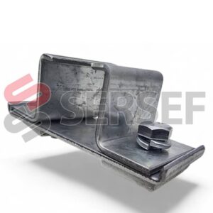 SOPORTE DE RIEL MODELO 100-07/02 MARCA  ALMESA