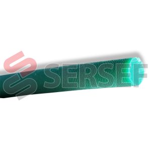 BANDA REDONDA MARCA VOLTA MODELO RPN6 MM COLOR VERDE 85 SHORE
