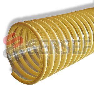 TUBO EN POLIURETANO CON ESPIRAL EN PVC DIAMETRO 50 MM.