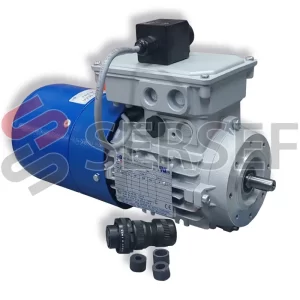 MOTOR TF 63C4 KW=0.22 4P IMB14 AUT 255- 440V 60HZ C/ENCODER MARCA MT