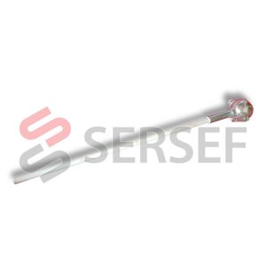 TERMOPAR TIPO K CABEZA=B EN CERAMICA @ 15 MM. L=800 MM. (NICR-NI) MARCA SETTER