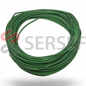 CABLE COMPENSADO PARA TERMOPAR TIPO K EN PVC 2X1.3 MM. COLOR VERDE