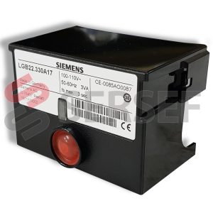 CONTROLADOR DE FLAMA MODELO LME22.331C1 + BASE 120V MARCA SIEMENS (EX. LGB 22.330A17, EX LGB 22.330117)