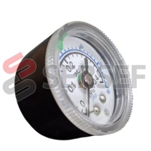 MANOMETRO G46-P4-N01-X30 ENTRADA DE 1/8 DE 0 A 60 PSI POSTERIOR MARCA SMC