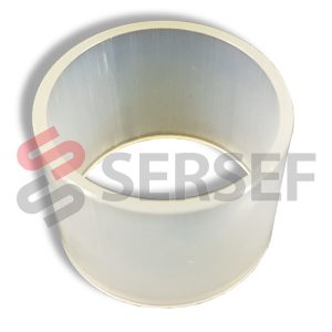 BUJE PARA RODILLO DIAMETRO 50 MM EN PLASTICO L=40 MM. DIAM EXT. 55 MM. LISO